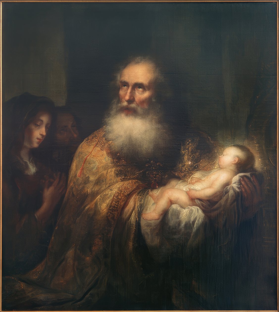 Simeon i Tempel af Jürgen Ovens