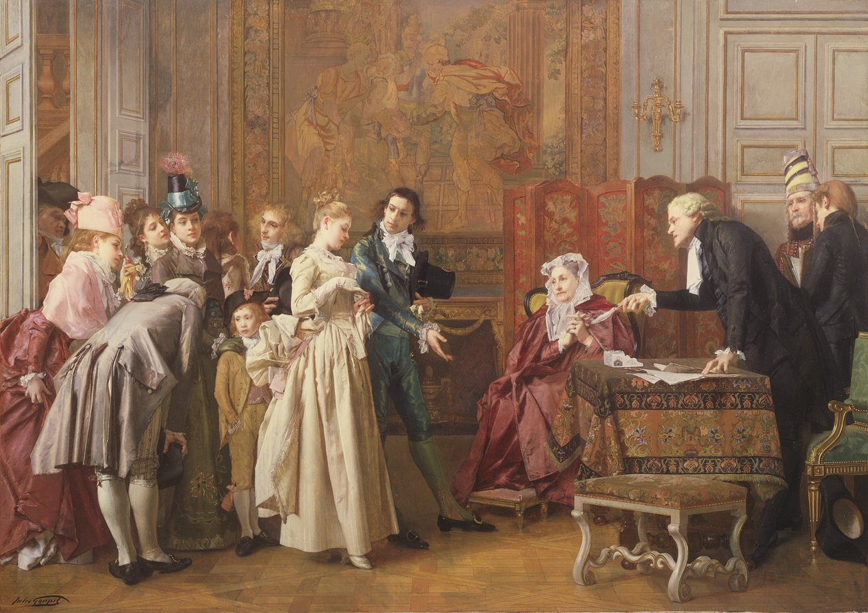 Ægteskabet af Jules Adolphe Goupil