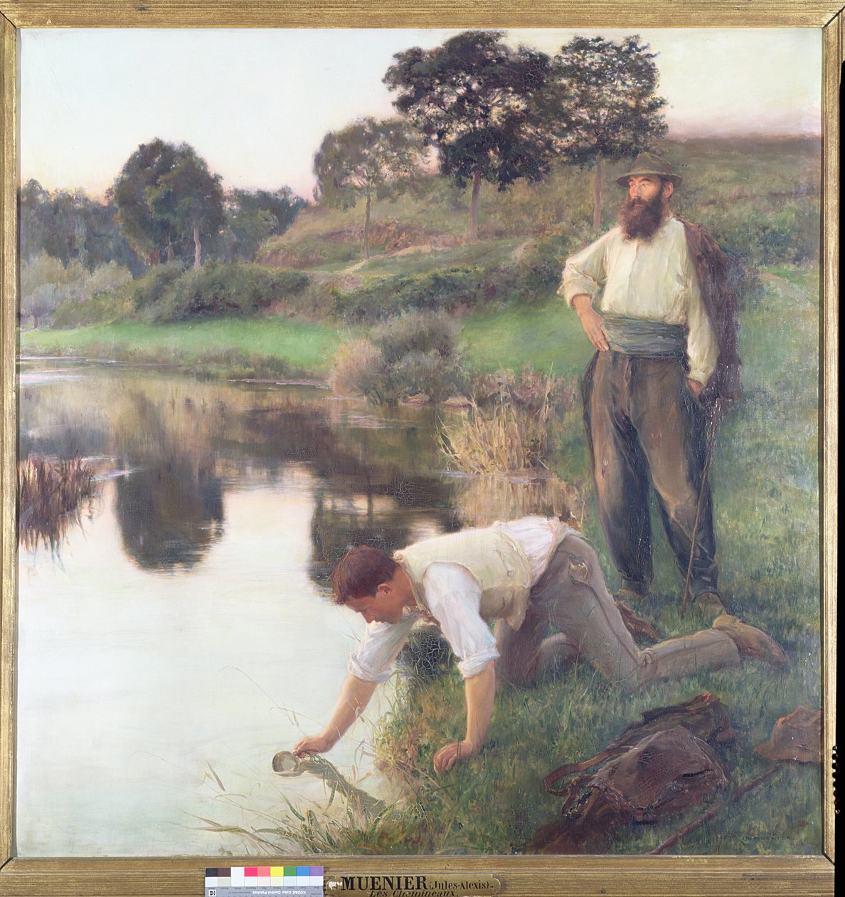 Vagabonderne af Jules Alexis Muenier