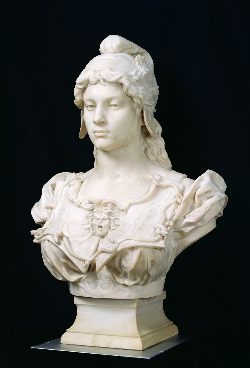 Republik, 1888-90 (marmor) af Jules Blanchard