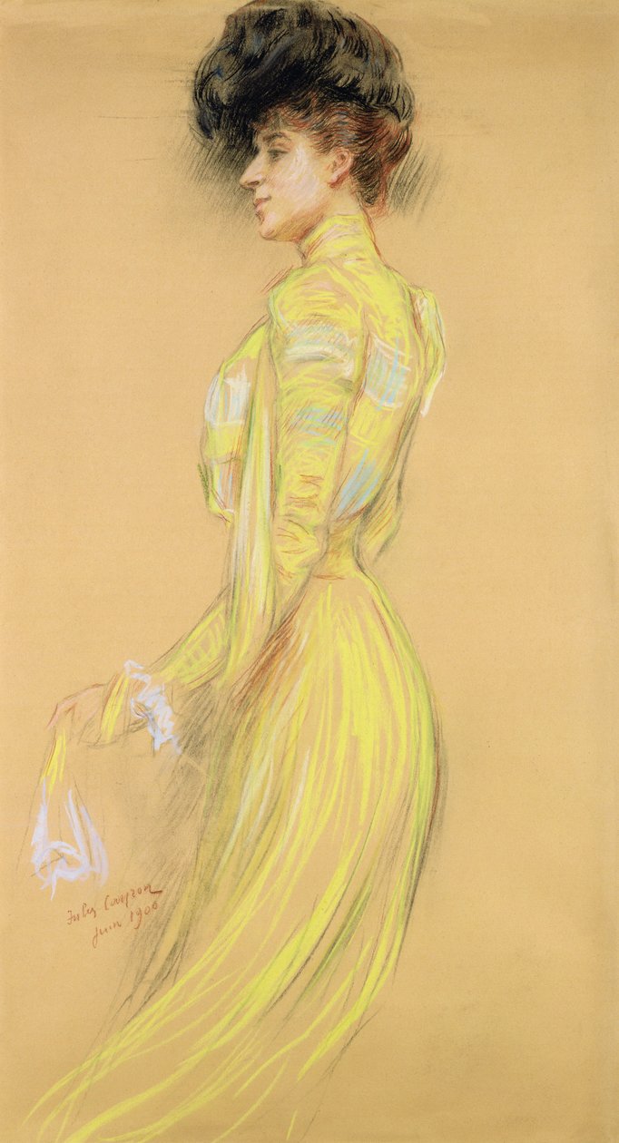 Berthe Cerny (1868-1940) juni 1900 af Jules Cayron