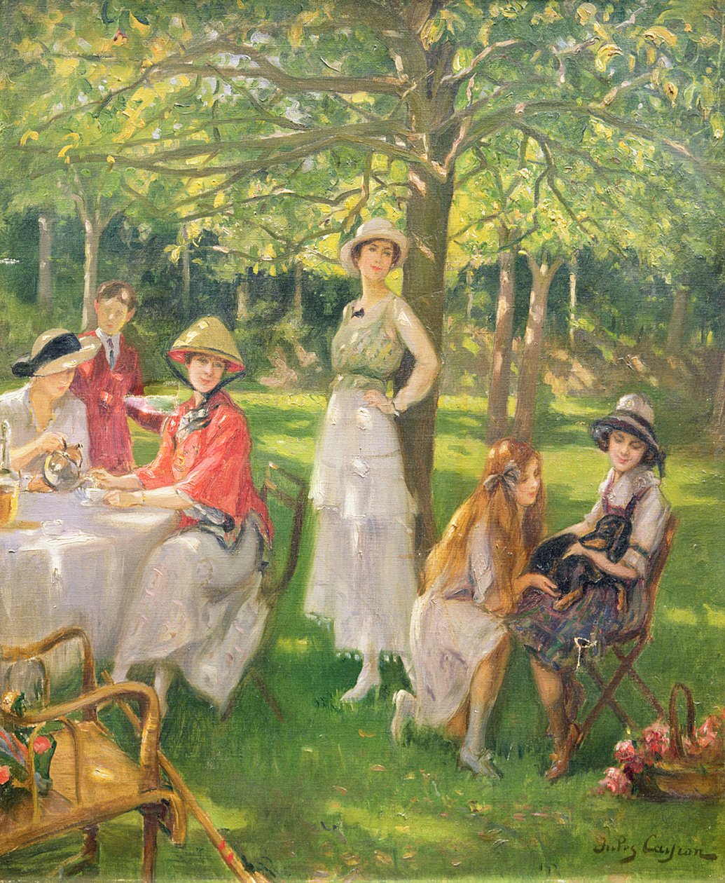 Teselskabet af Jules Cayron
