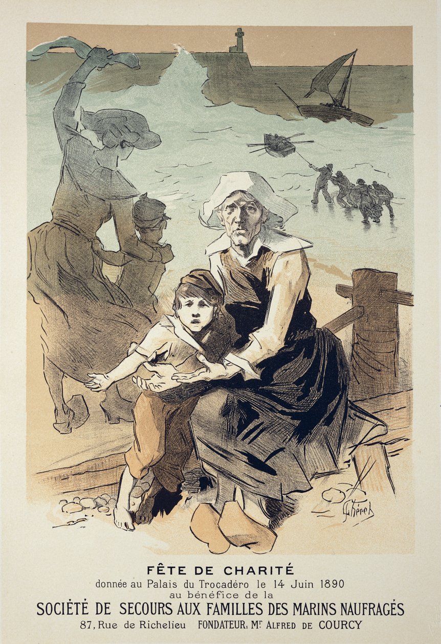 Gengivelse af en plakat, der reklamerer for en 
