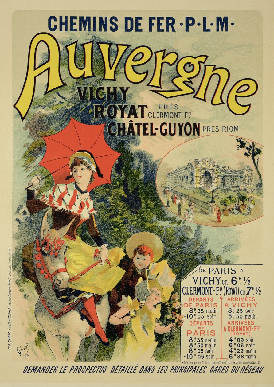 Gengivelse af en plakat, der reklamerer for 