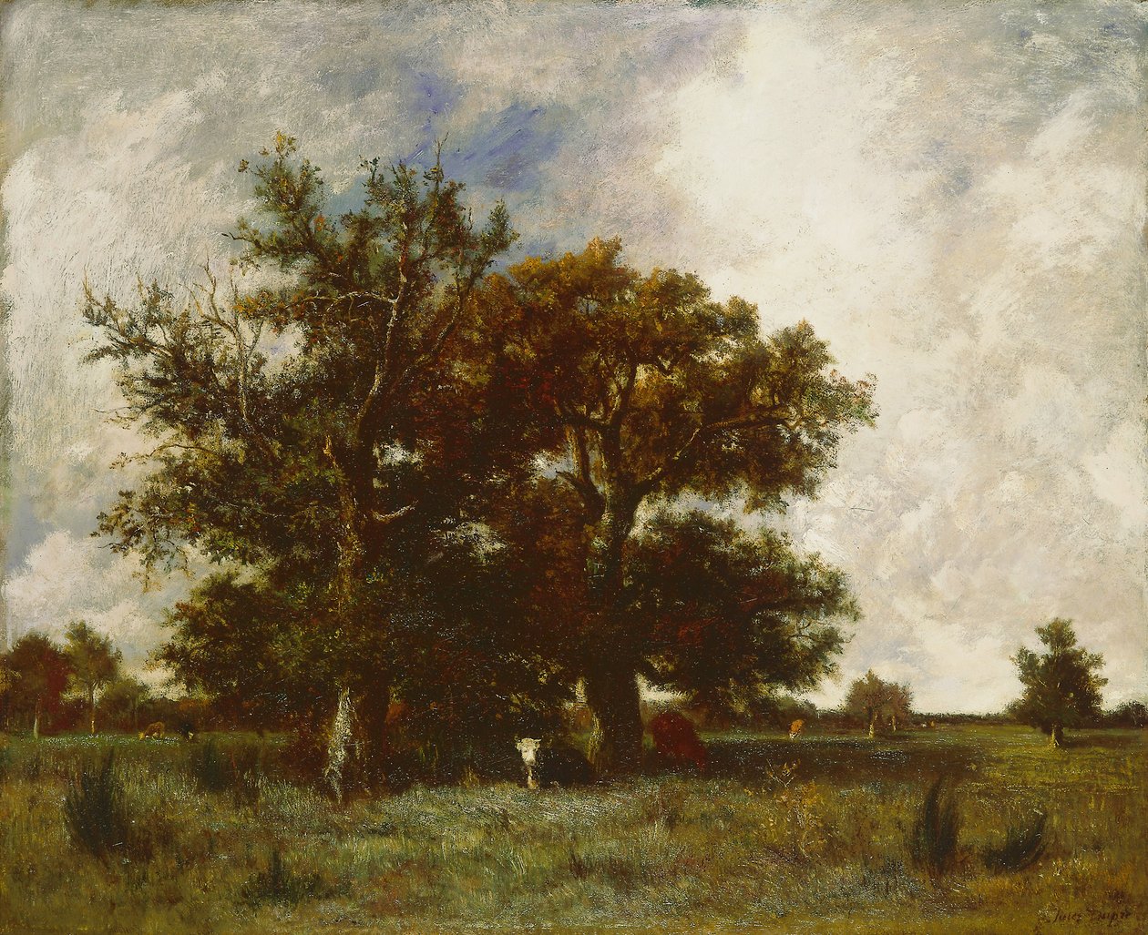 Fontainebleau Eg, ca. 1840 af Jules Dupré