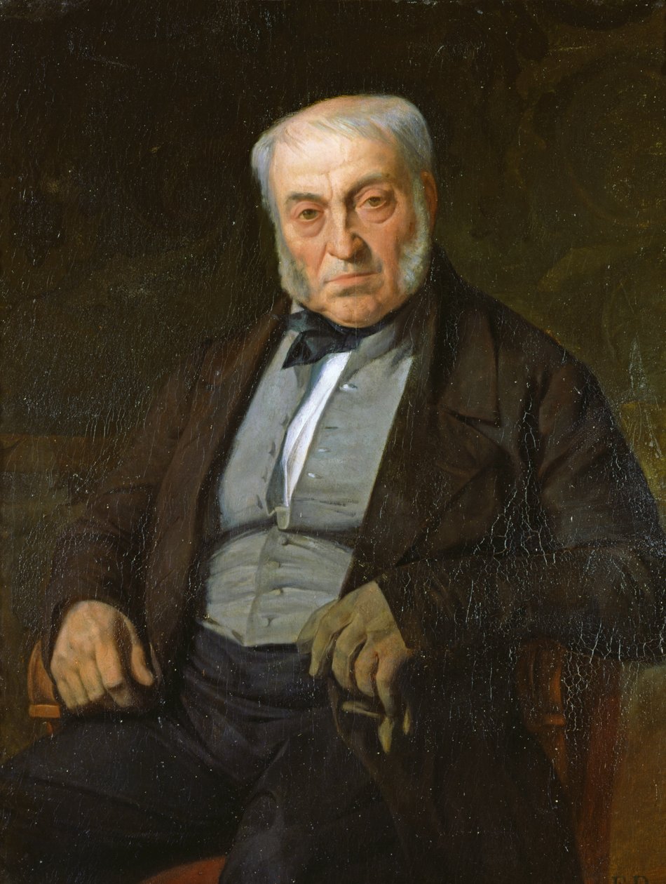 Fader til kunstneren af Jules Elie Delaunay