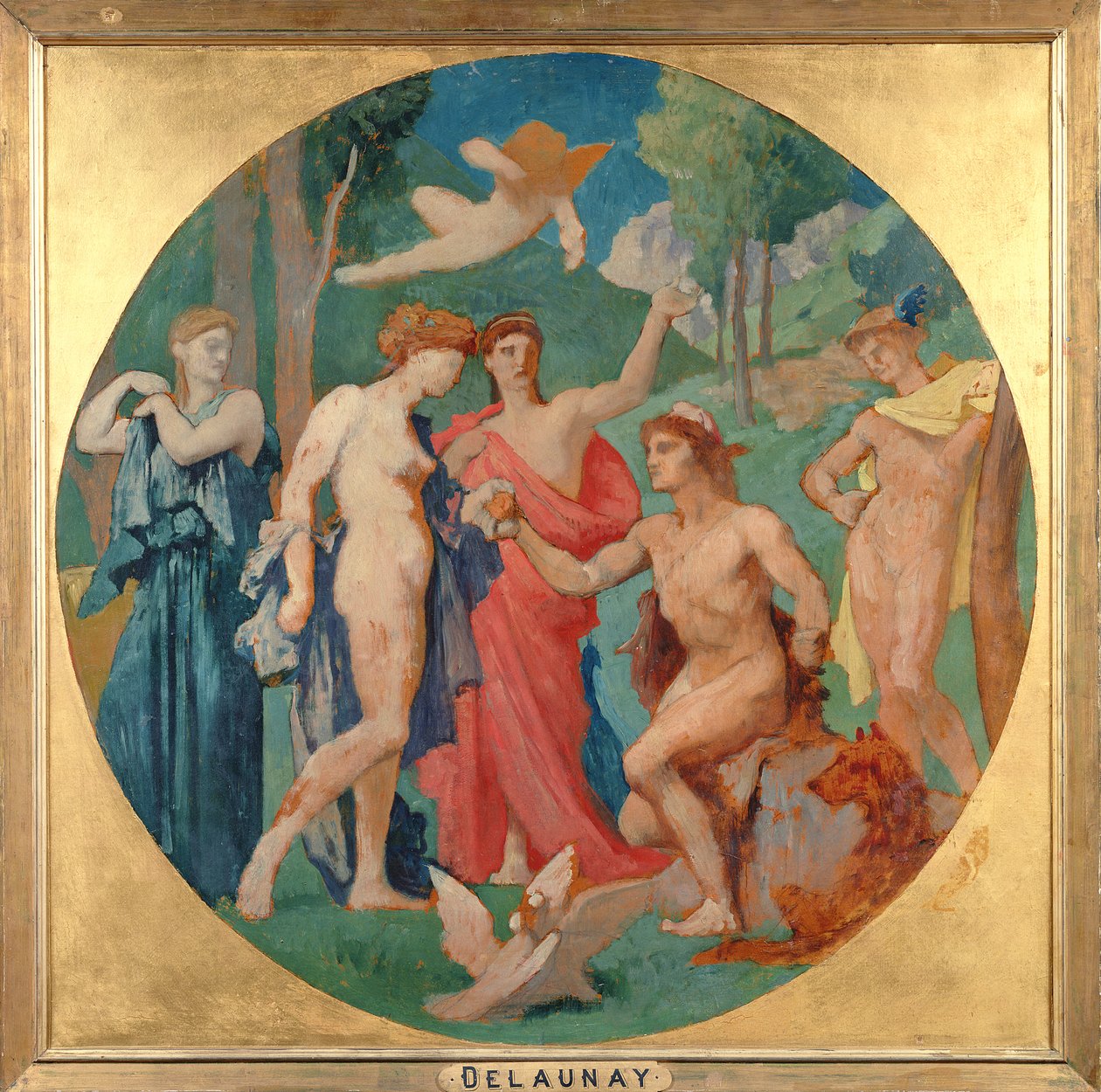 Paris-dommen af Jules Elie Delaunay