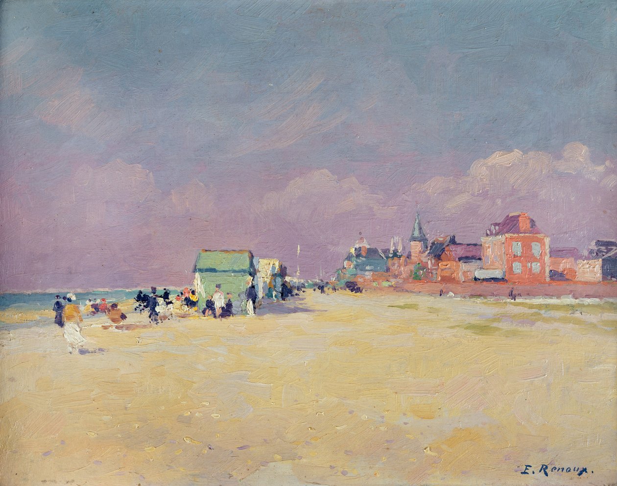 Cayeux-sur-Mer af Jules Ernest Renoux
