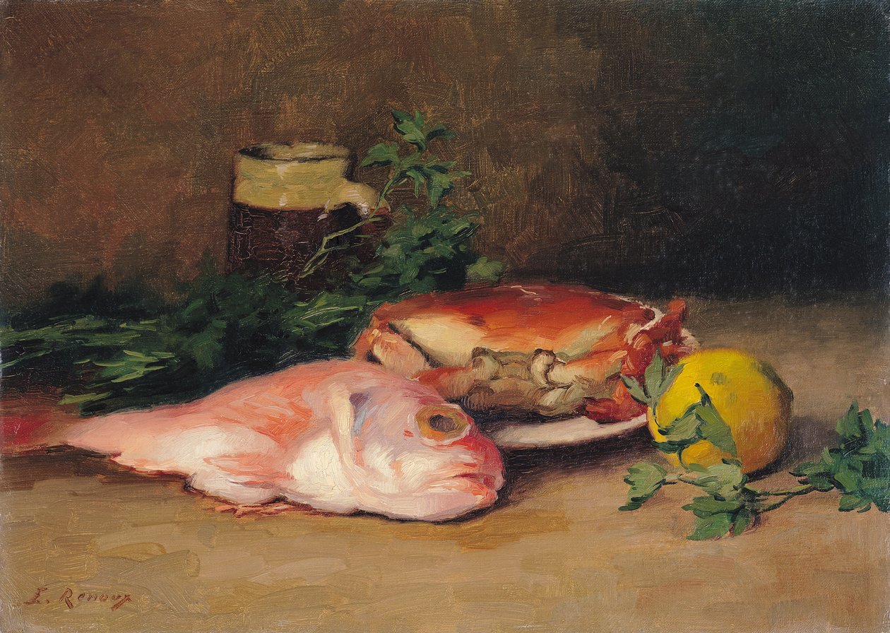 Krabbe og multe af Jules Ernest Renoux