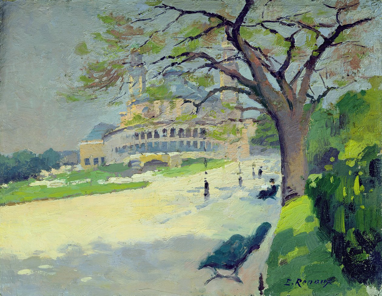 Trocadero Palace af Jules Ernest Renoux