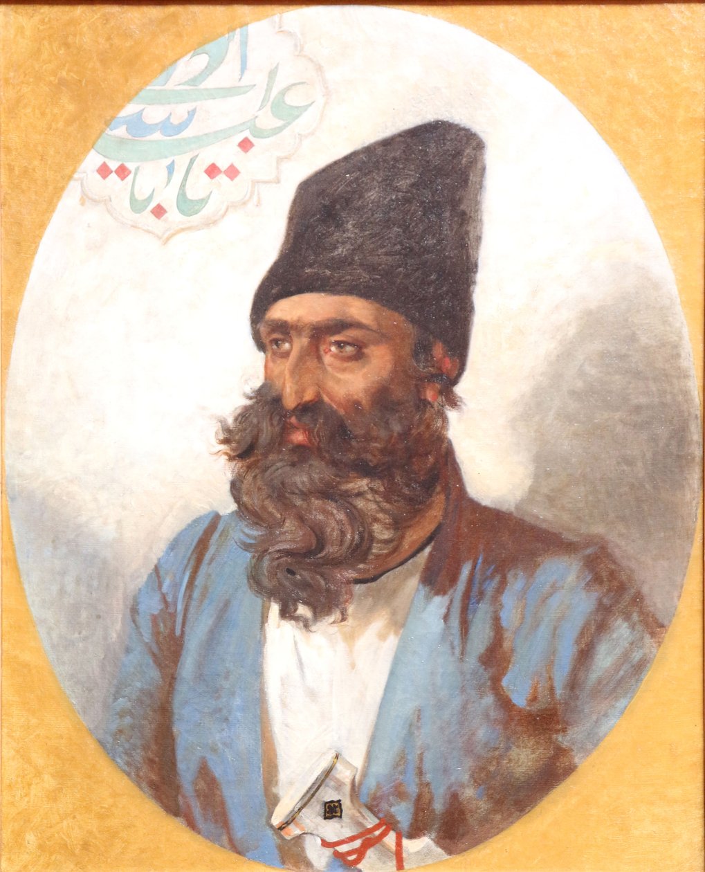 Portræt af Vély Beck af Jules Joseph Augustin Laurens