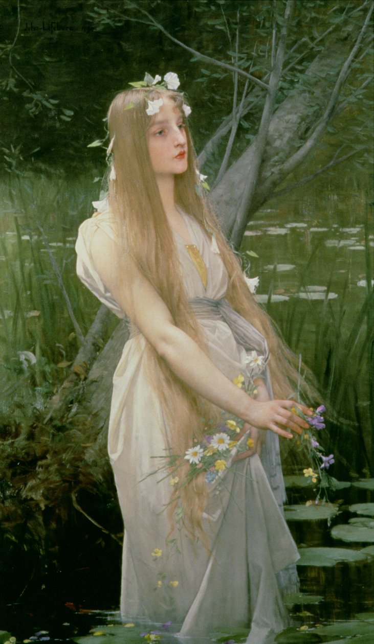 Ophelia af Jules Joseph Lefebvre
