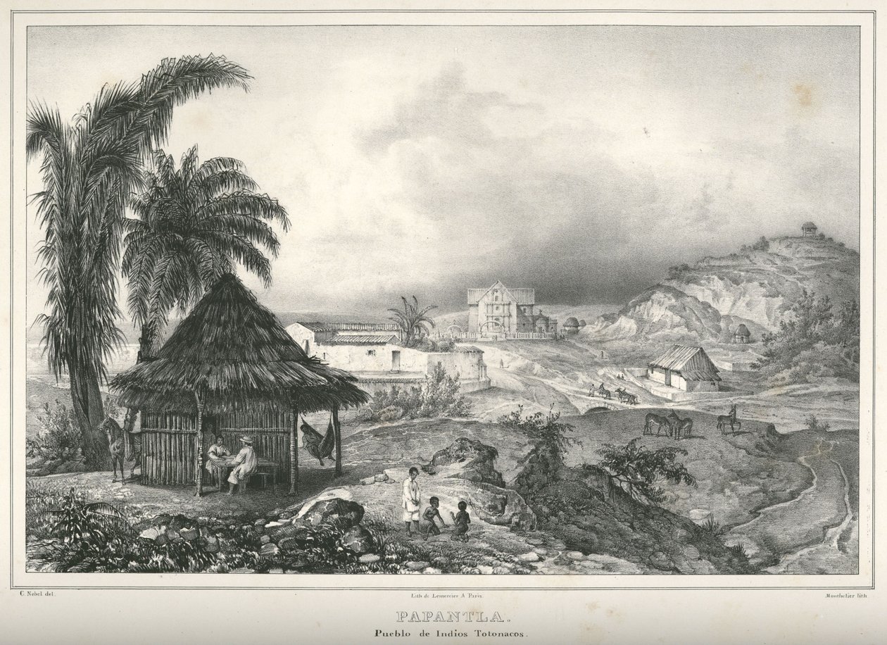 Papantla af Jules Monthelier