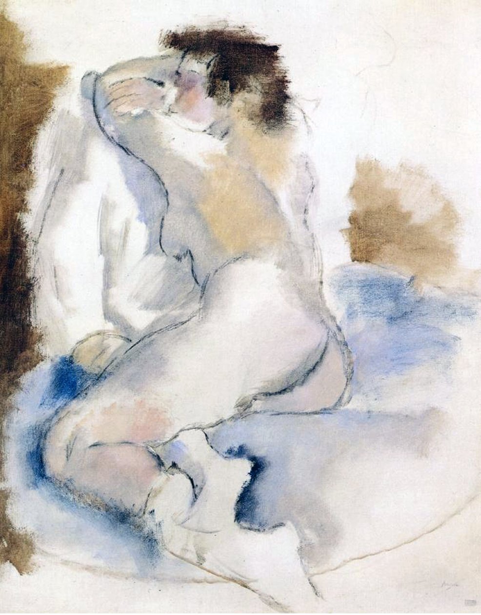 Germaine, 1929 af Jules Pascin