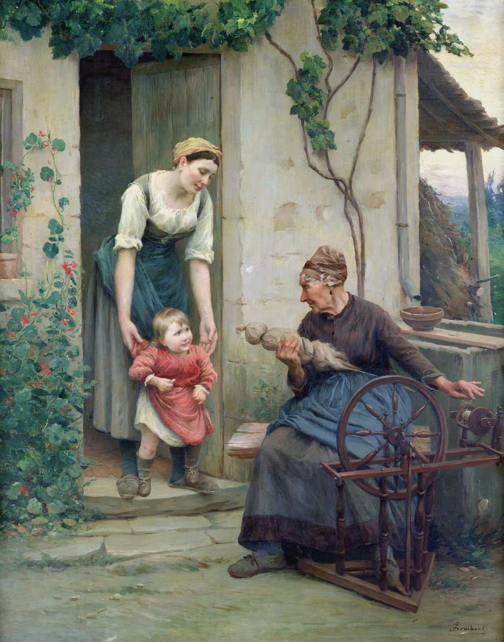 De tre tidsaldre af Jules Scalbert