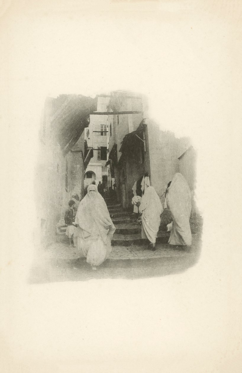 En af Jules Gervais-Courtellemonts udsigter over Algeriet (s/h-foto) af Jules (after) Gervais-Courtellemont