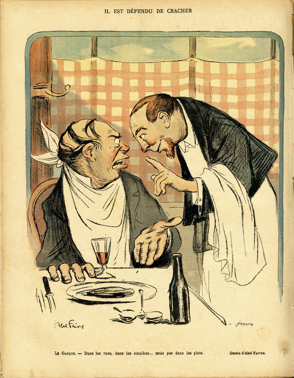 Illustration af Abel Faivre (1867-1945) i Le Rire, nr. 297 af Jules Abel Faivre