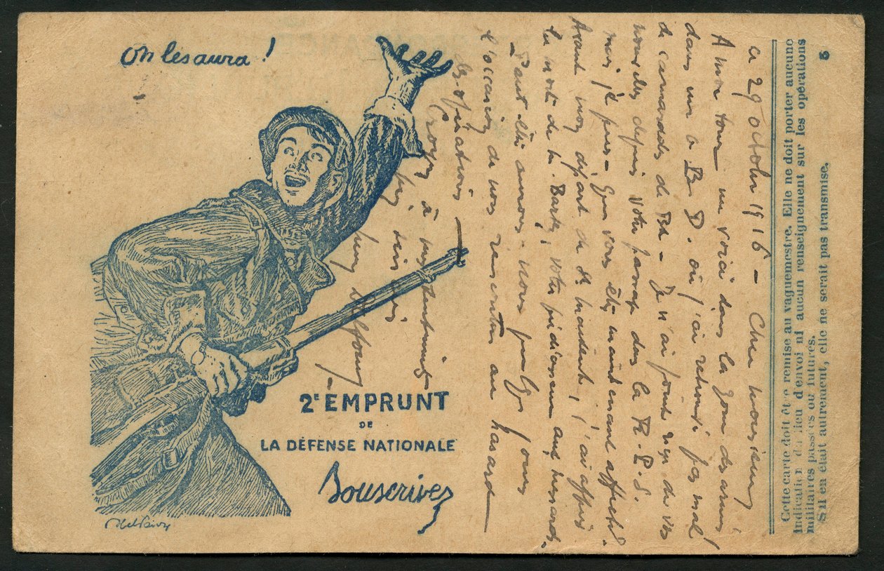 Postkort af Jules Abel Faivre