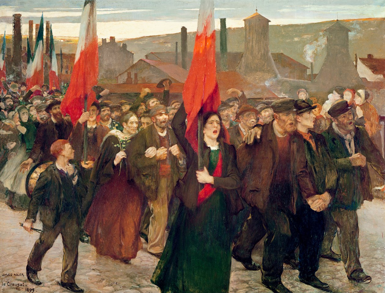 Strejken af Jules Adler