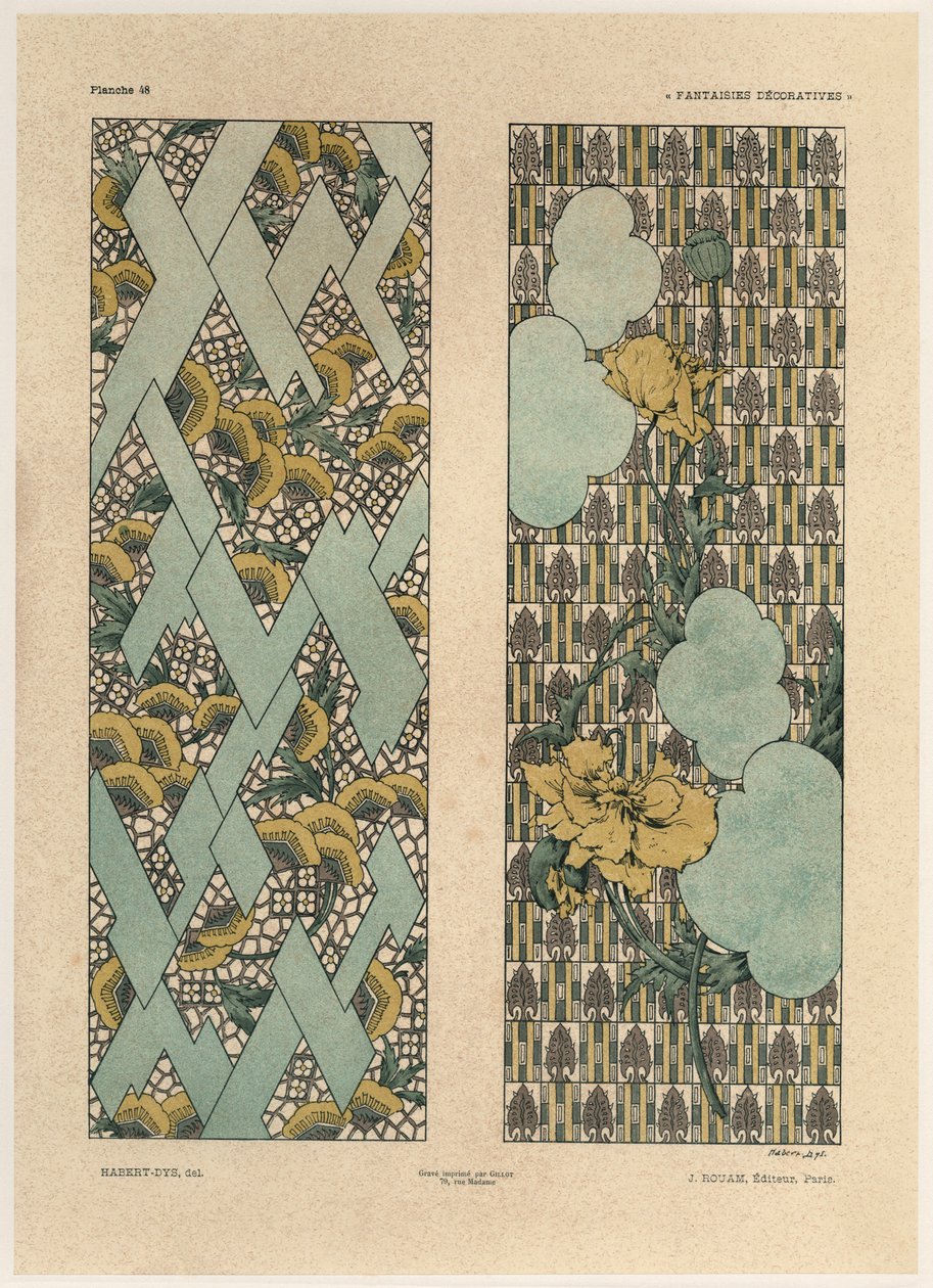Blomstermønstre, plade 48 fra 