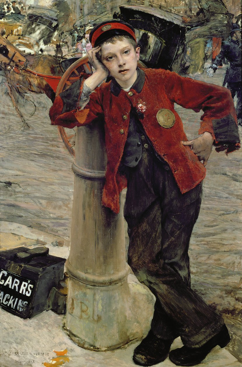 London Støvlesort af Jules Bastien Lepage