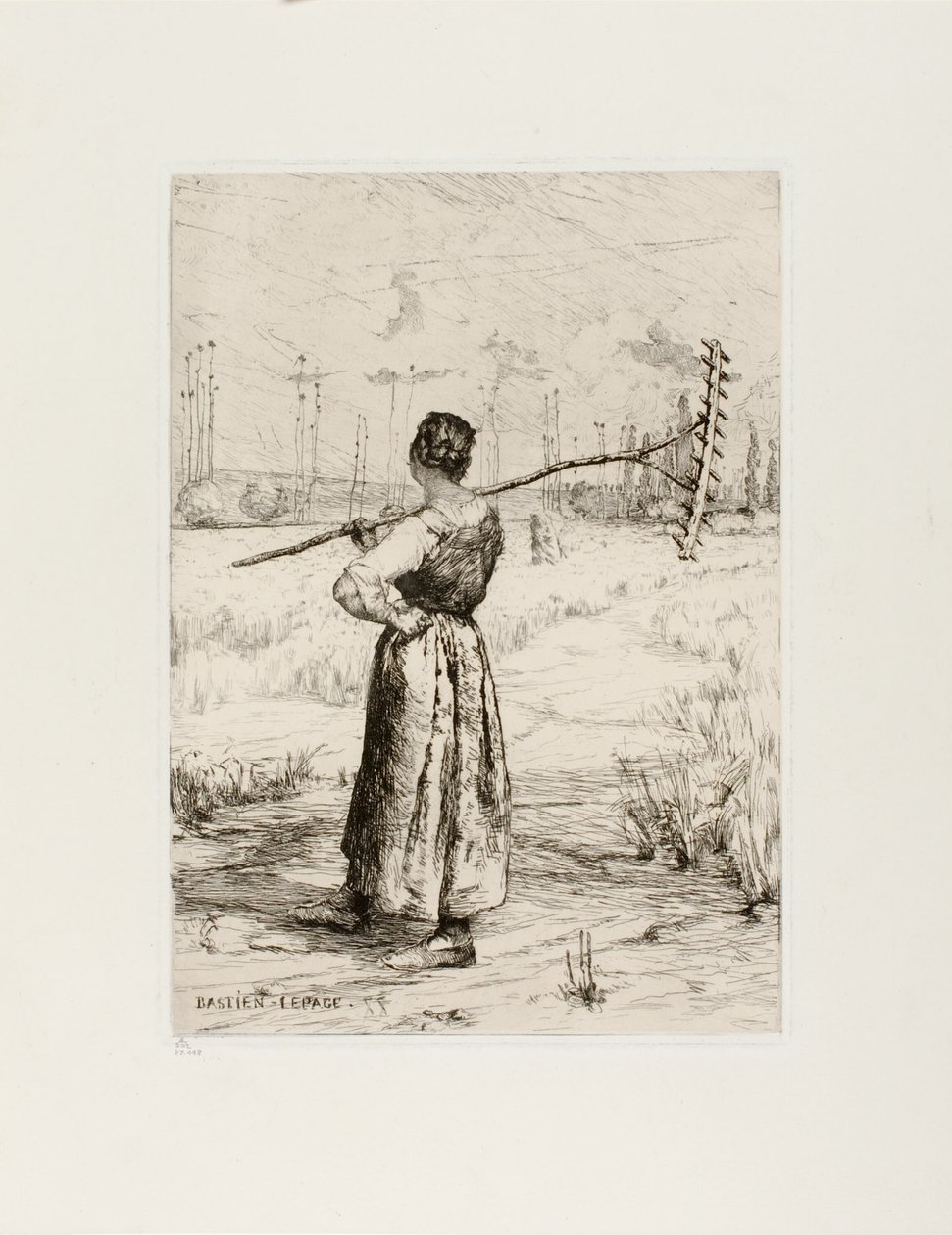 Tilbagekomsten fra marken af Jules Bastien-Lepage