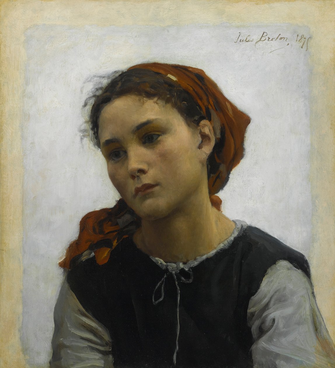 Jules Breton - Uskyldig af Jules Breton