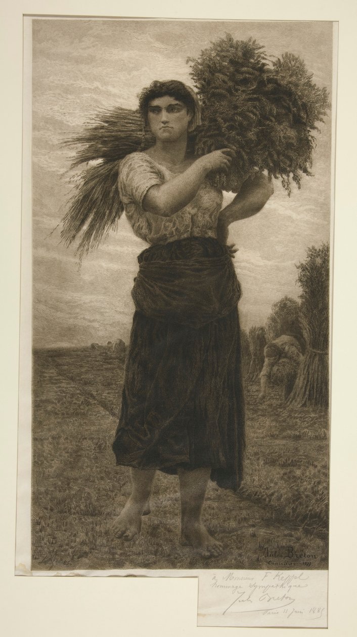 Bondekvinde af Jules Breton