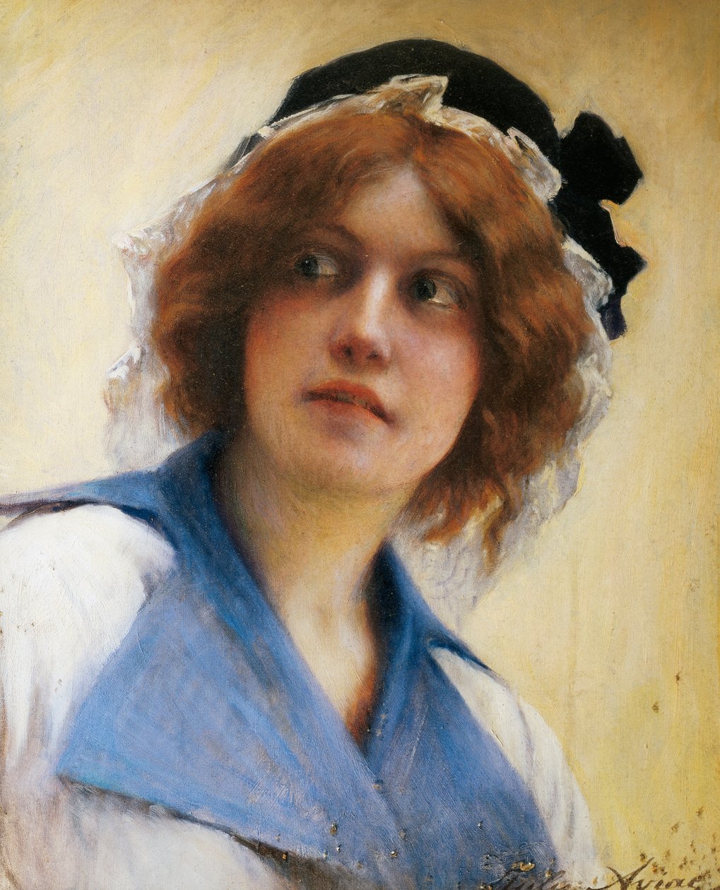 Portræt af Charlotte Corday d