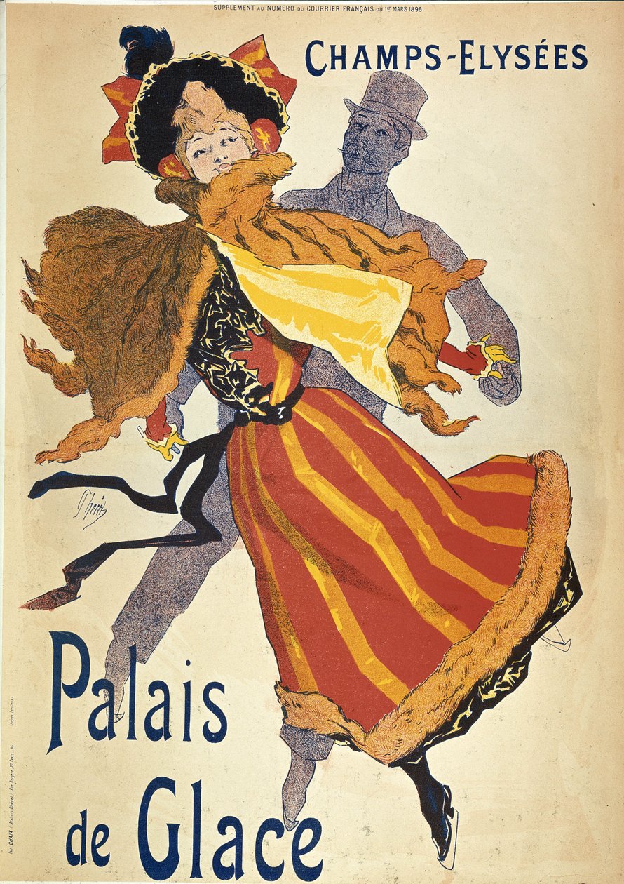 Reklame for ispaladset i Champs-Elysées, af Jules Cheret af Jules Cheret