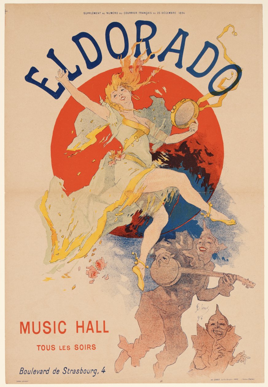 Eldorado af Jules Cheret
