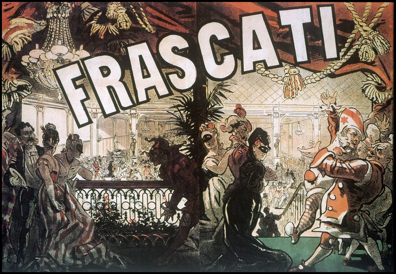 Frascati plakat af Jules Cheret