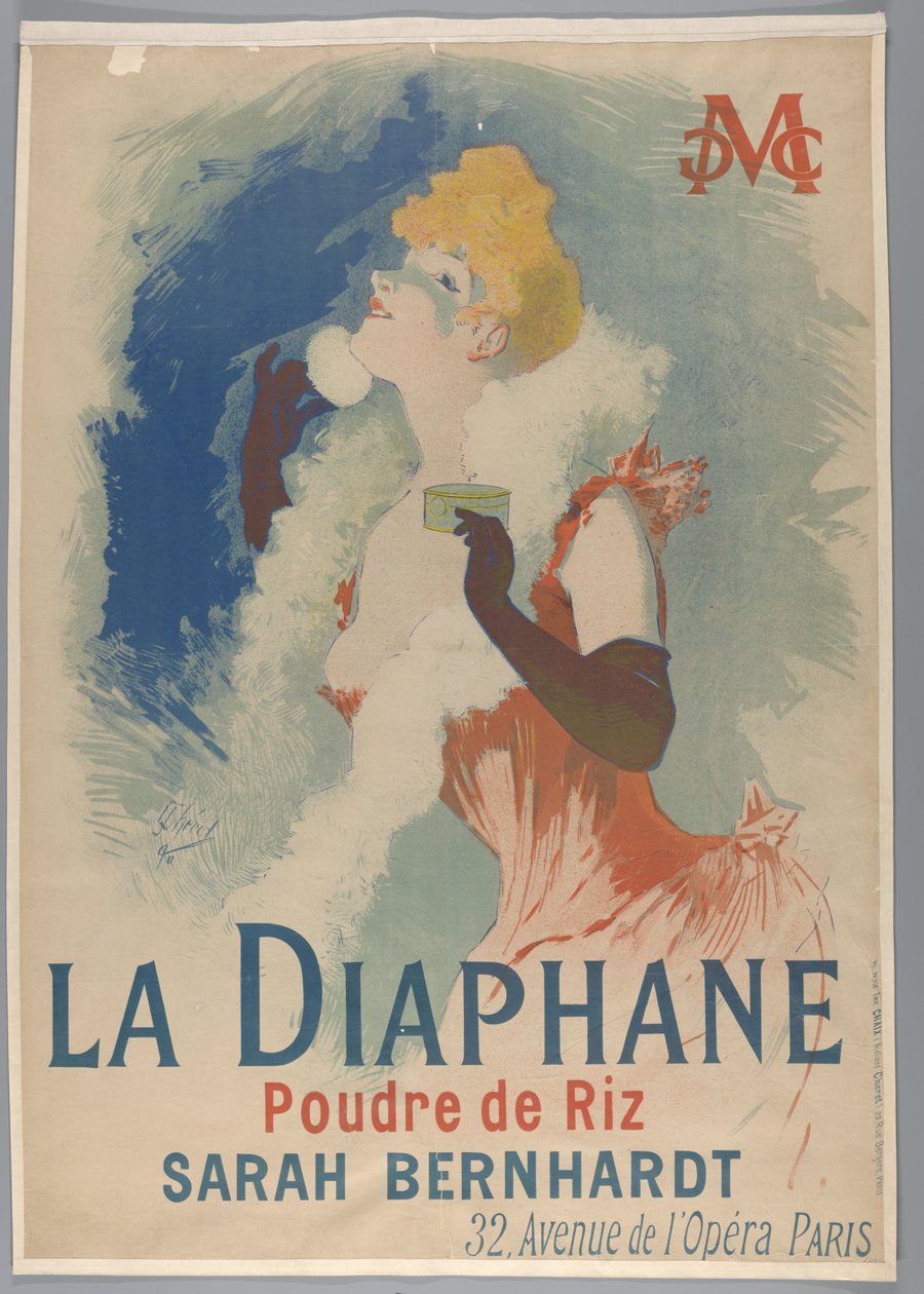 Diaphane. Rispulver, 1890 af Jules Cheret