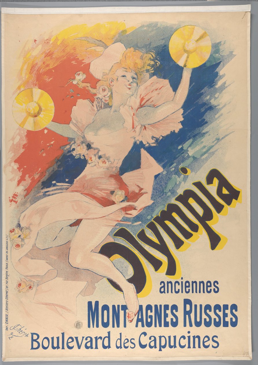Olympia, Alte Russische Berge, 1892 af Jules Cheret