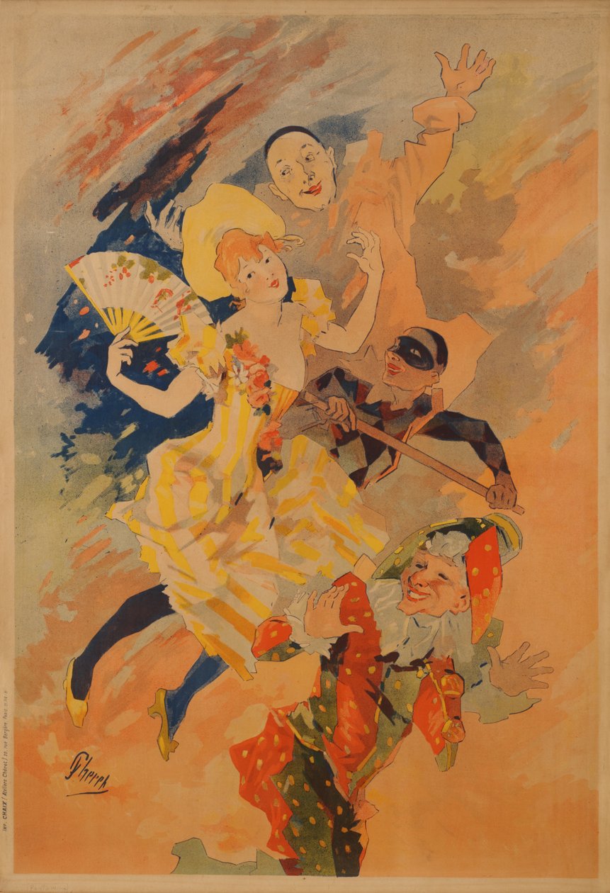 Pantomime af Jules Cheret