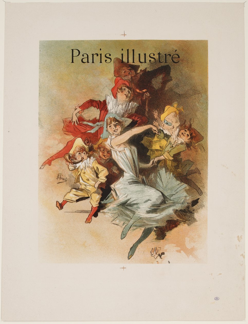 Paris Illustré af Jules Cheret
