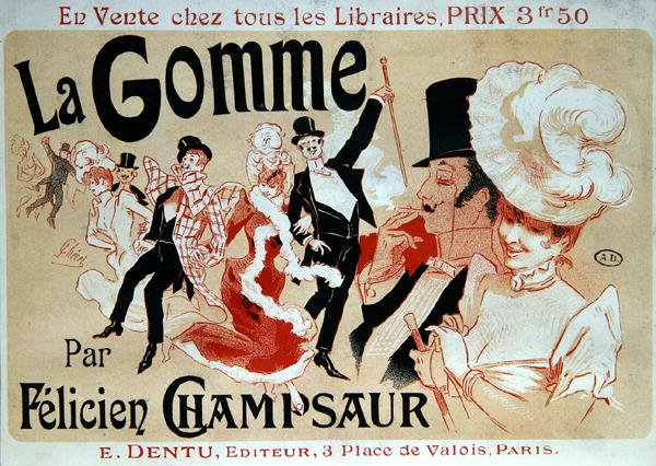 Plakat, der reklamerer for romanen 