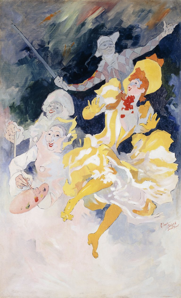 Regnbuen; Regnbuen, ca. 1894 af Jules Cheret