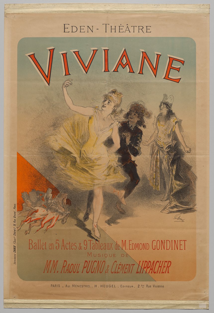 Viviane af Jules Cheret