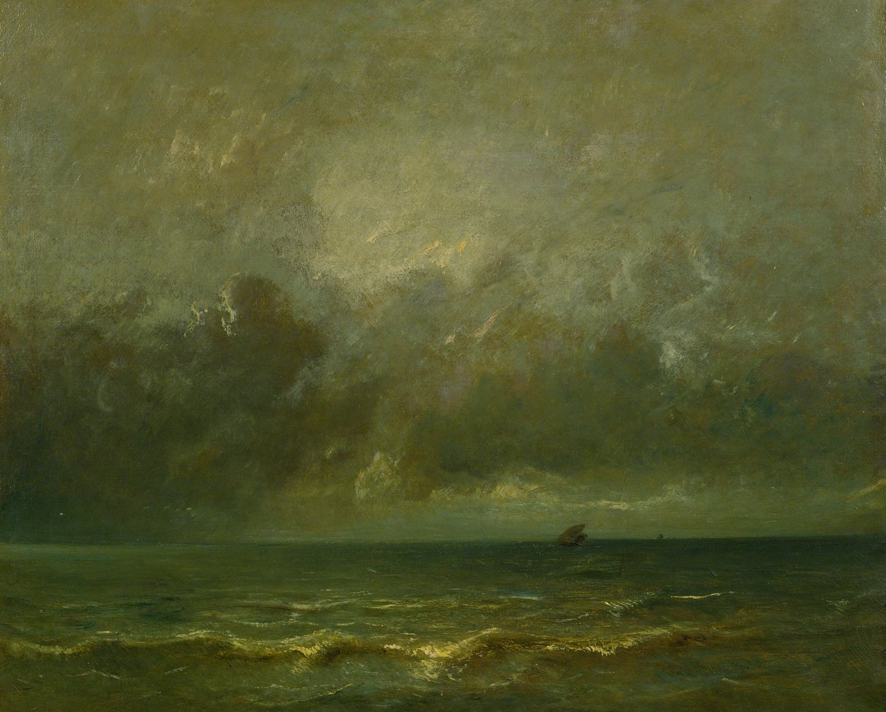 Ro før stormen af Jules Dupré