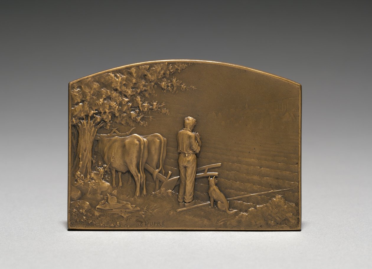 Medaljon. af Jules Dupré