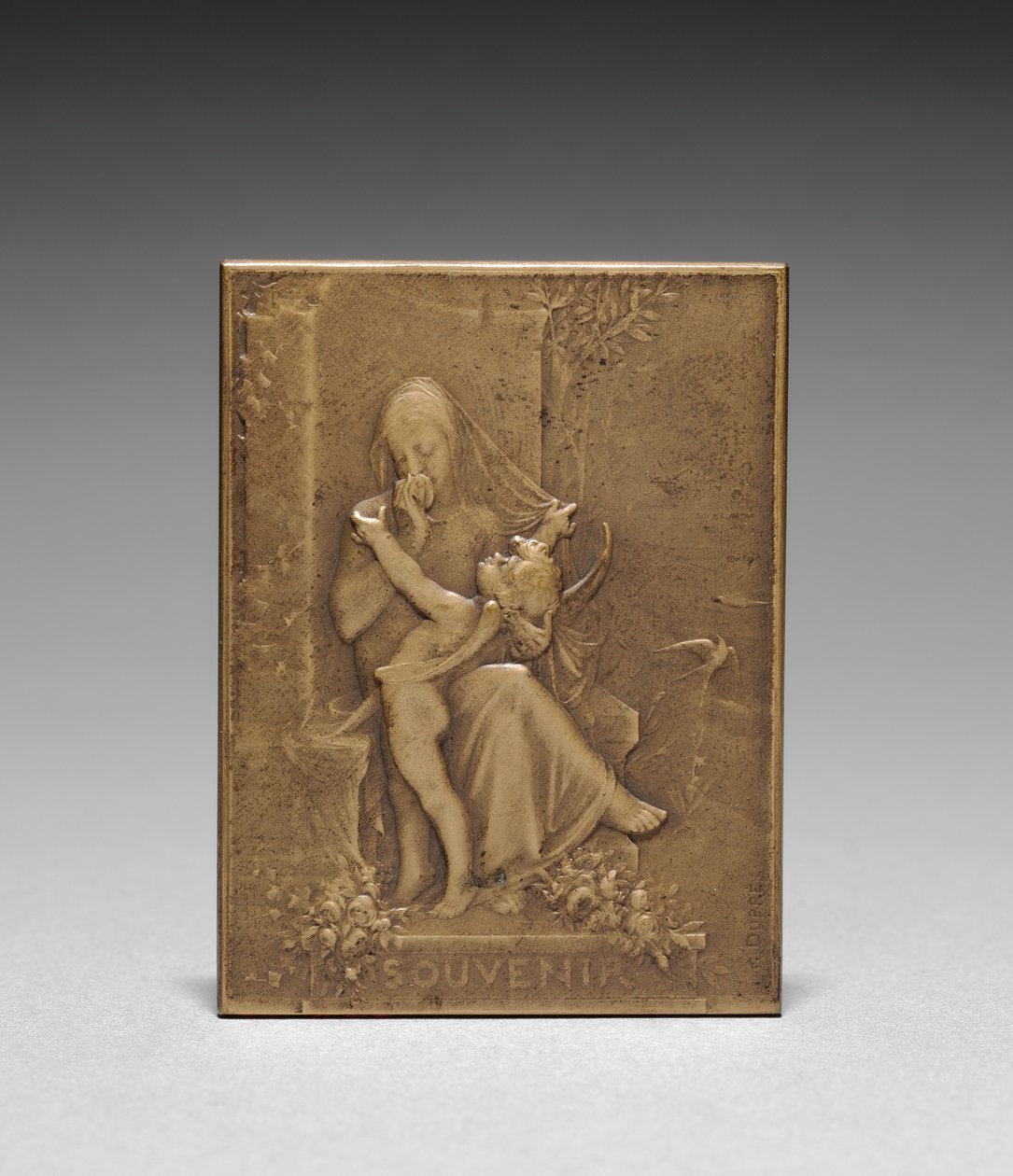 Medaljon forside. af Jules Dupré