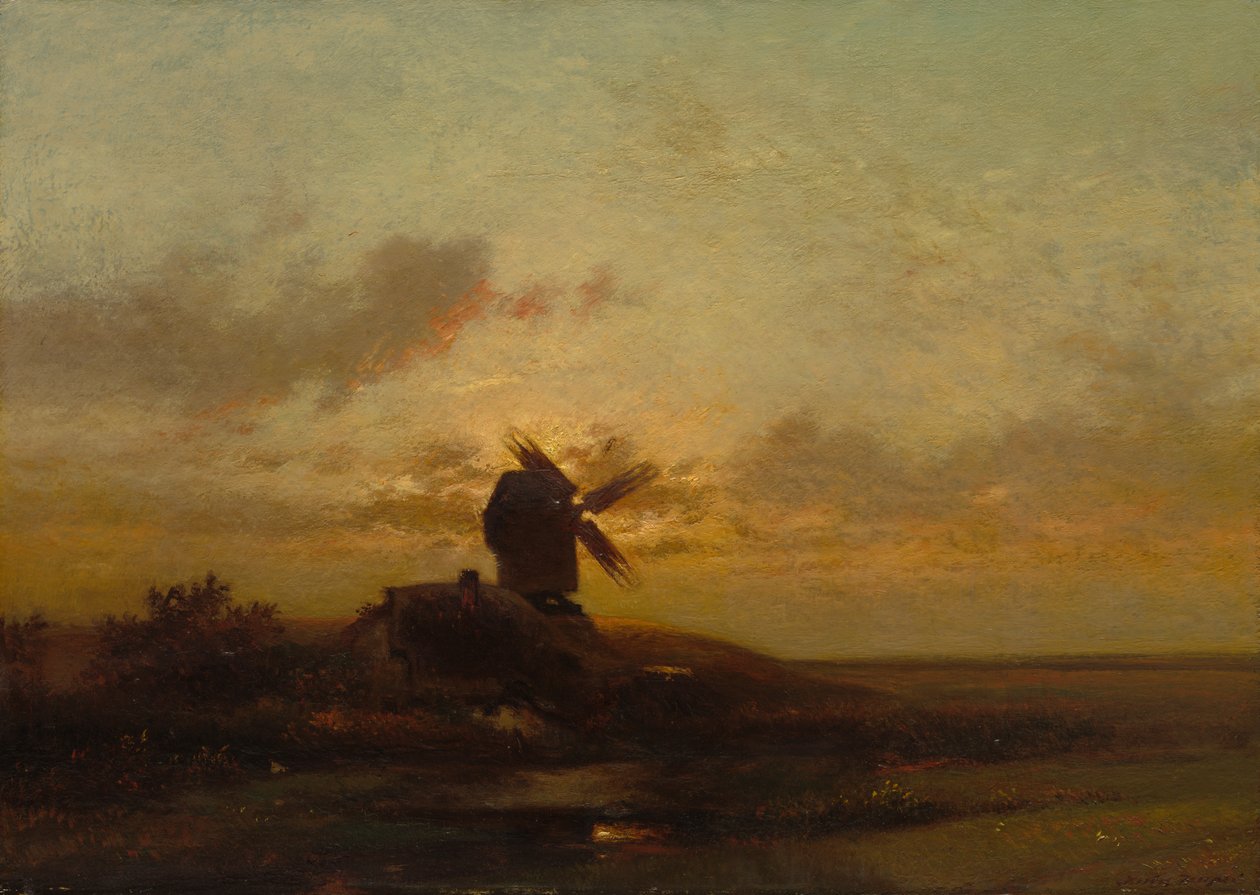 Vindmøllen af Jules Dupré