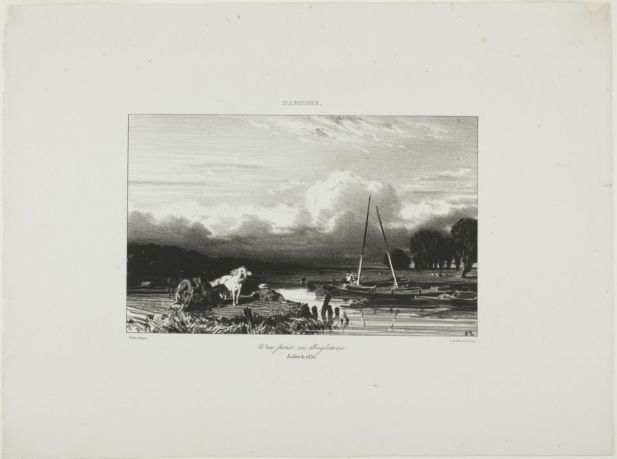 Se i England af Jules Dupré