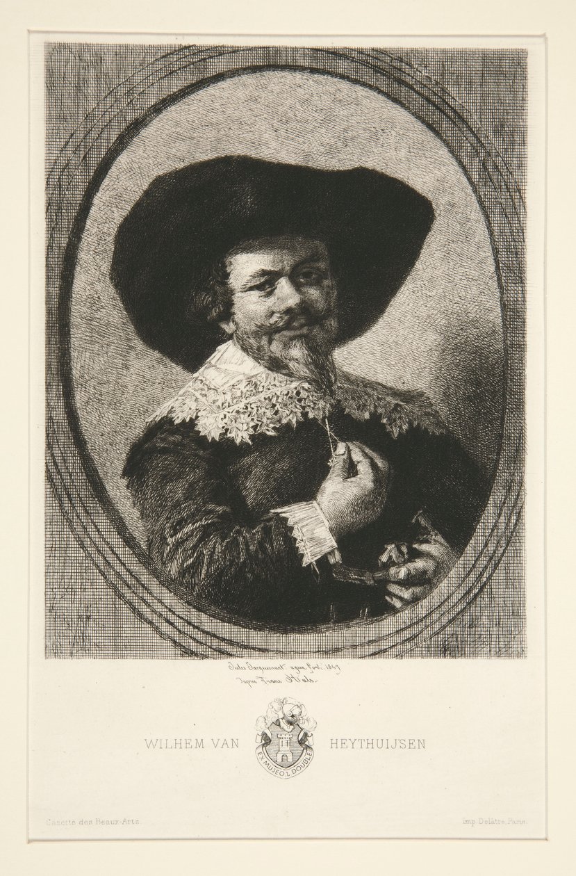 Willem van Heythuysen af Jules Ferdinand Jacquemart