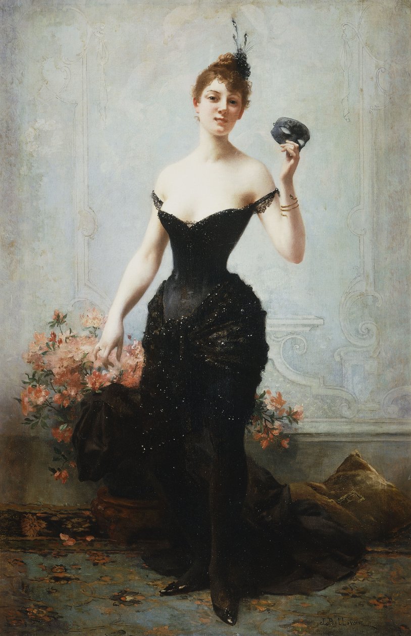 Maskebal, af Jules Frederic Ballavoine