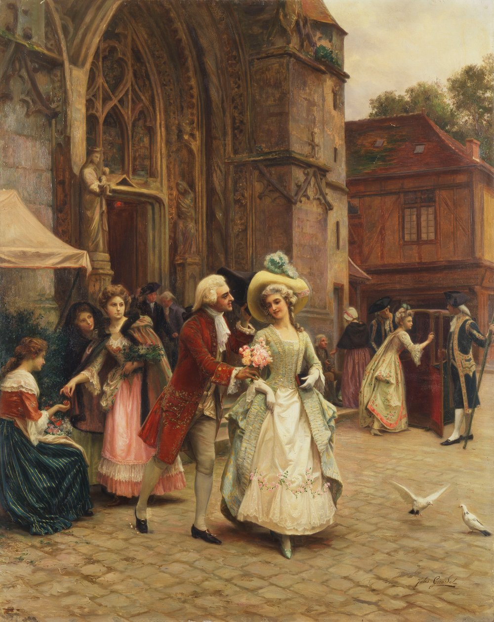 Flirt af Jules Girardet