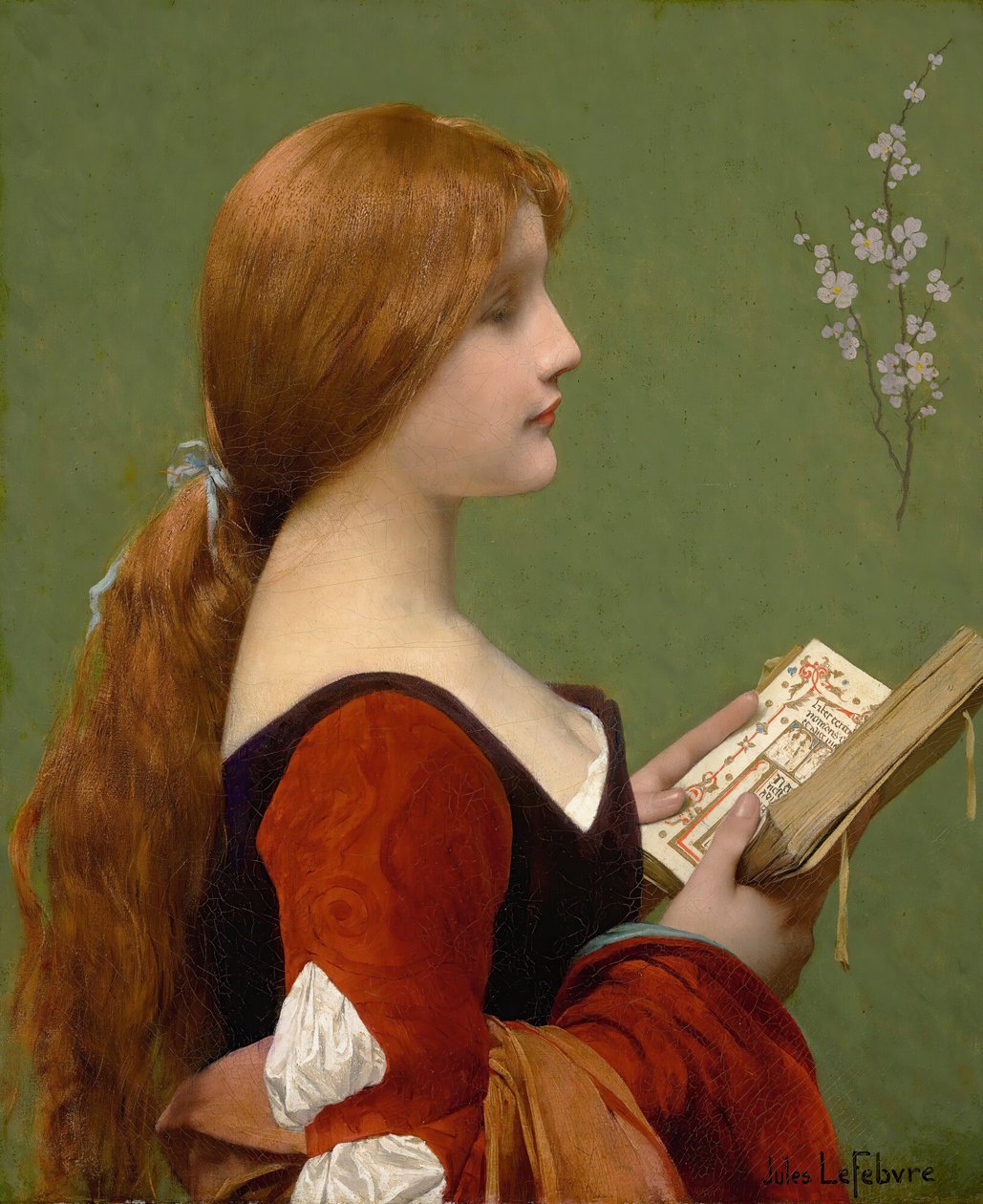 Joan den rødhårede. af Jules Joseph Lefebvre