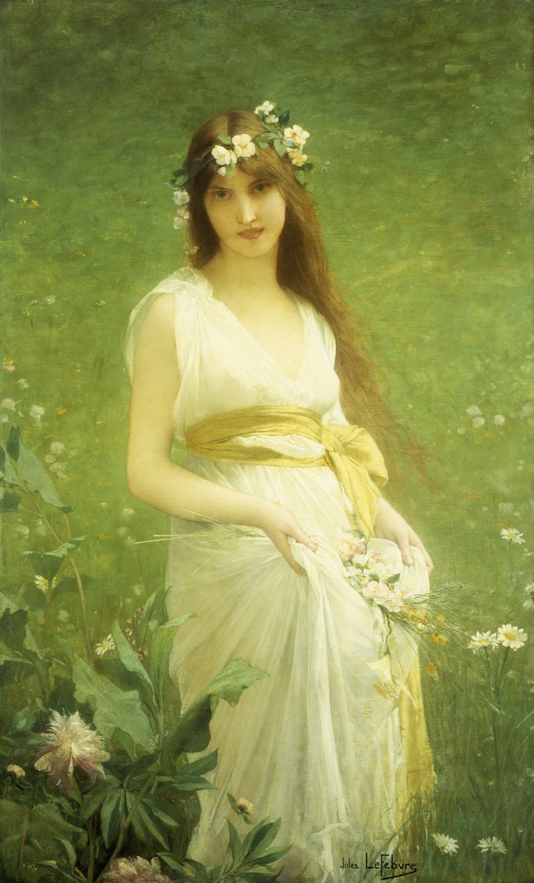 Forårstid af Jules Joseph Lefebvre