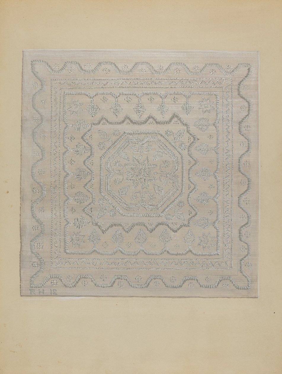 Candlewick betræk (vævet) af Jules Lefevere